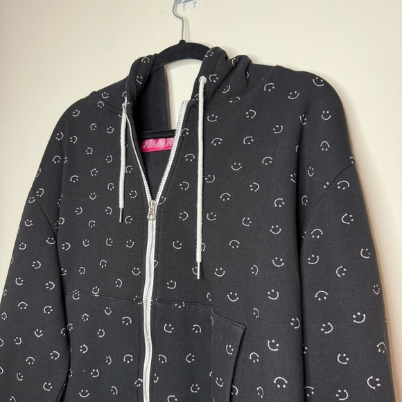 MINJIENA Smile Winter Streetwear Print Airport Loungewear Hoodie Sweatshirt Set - Picture 11 of 15